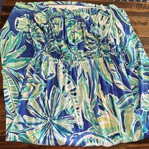 Lily Pulitzer Strapless Maxi